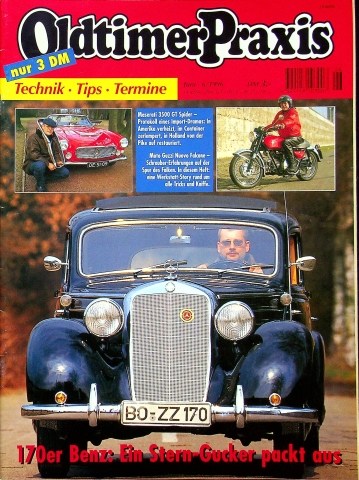 Deckblatt Oldtimer Praxis (06/1996)